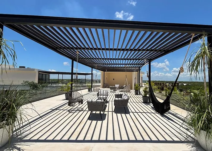 Jungle Loft Mistiq Garden 2 -skypool -gym -beach Apartment Tulum