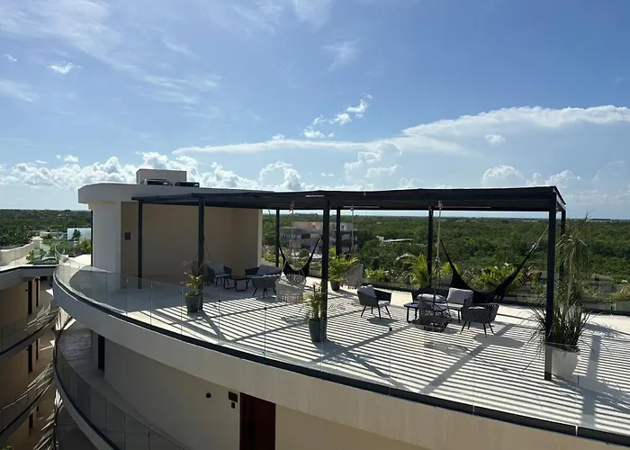 Apartment Jungle Loft Mistiq Garden 2 -skypool -gym -beach Tulum